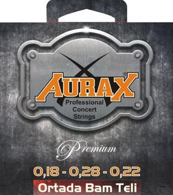 AURAX AX-18B SAZ TELİ PROFESYONEL ORTADA BAMLI 0.18 KISA SAP