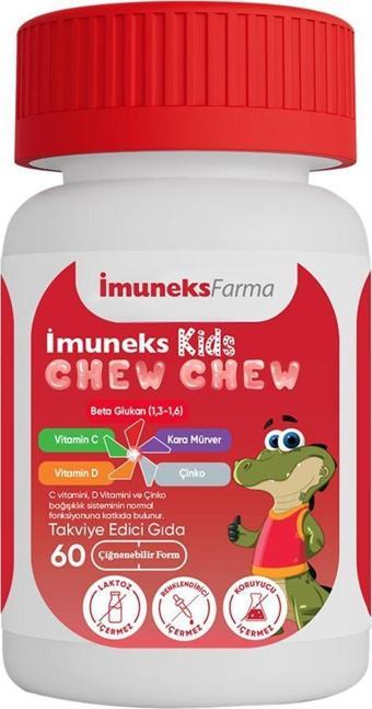 Imuneks Kids Chew Chew 60 Çiğnenebilir Form