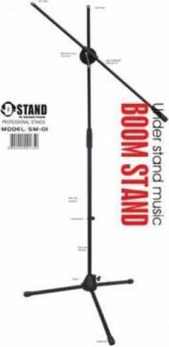 D-STAND SM-01 MİKROFON SEHPASI