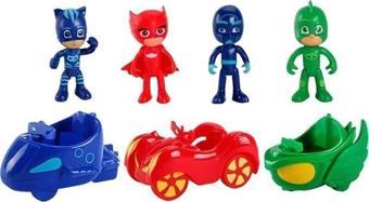 Ethem Oyuncak Pjmasks Figürler ve Araçlar Oyun Seti 3363, Pj Maskeliler ve Araçları