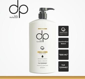 dp Daily Perfection Daily Perfection Pamuk Sütü Buğday Proteini 500 Ml Tuzsuz Şampuan