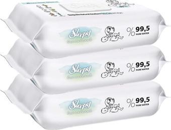 Sleepy Islak Mendil Bio Natural 3x40 Adet