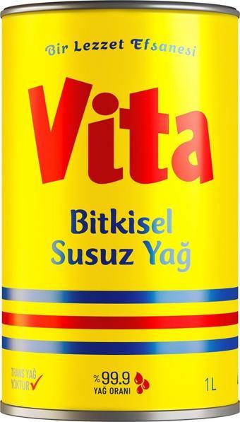 vita Bitkisel Susuz Yağ 1 Lt