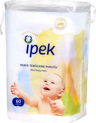 İpek Maxi 60'lı Bebek Temizleme Pamuğu