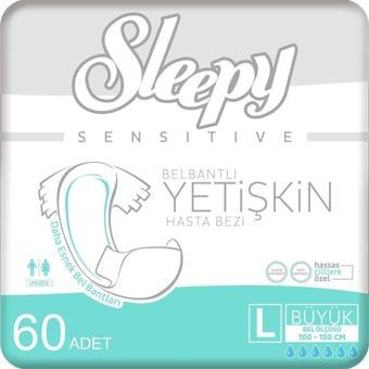 Sleepy 2'li Large Yetişkin Hasta Bezi 30x2 (60 Adet)