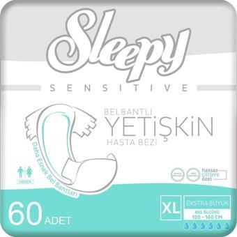 Sleepy 2'li Xlarge Yetişkin Hasta Bezi 30x2 (60 Adet)