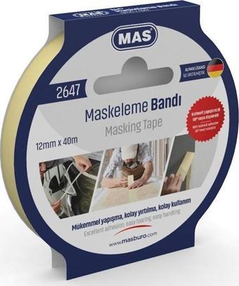 Mas Maskeleme Bandı 12Mm X 40M 2647