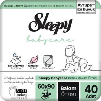 Sleepy 10'lu 4 Paket Bebek Bakım Örtüsü