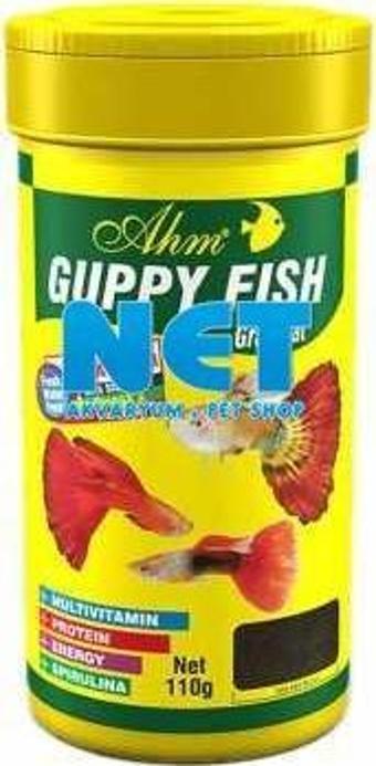 Ahm Guppy Fish Granulat 100 ml.