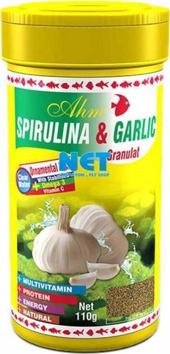 Ahm Spirulina Garlic Sarımsaklı 250 ml