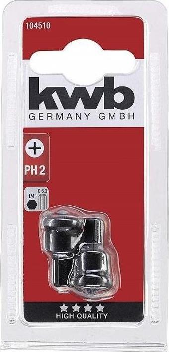 Kwb 104510 2xPH2 Stoplu Bits Ucu