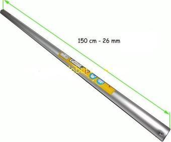 Motorlu Tırpan Şaft Borusu 26 mm 150 cm