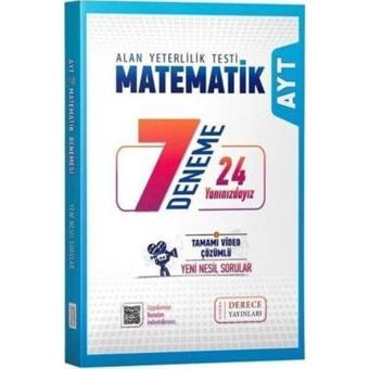 Derece Yayınları Ayt Matematik 7 Deneme - Derece Yayınları