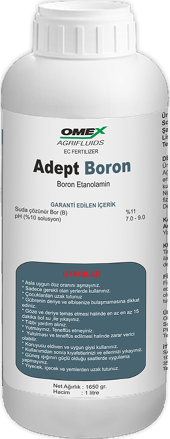 Omex Adept Boron Suda Çözünür Bor Gübresi