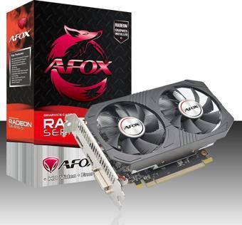 Afox Radeon RX5500XT 8GB GDDR6 128 Bit (AFRX5500XT-8GD6H4) Ekran Kartı