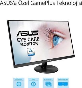 Asus 27" VP279HE 75HZ 1MS (Hdmi+Analog) Çerçevesiz Full HD IPS Vesa Monitör