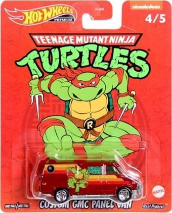 Hot Wheels Ninja Turtles Premium 55 Custom Gmc Panel Van HCN90