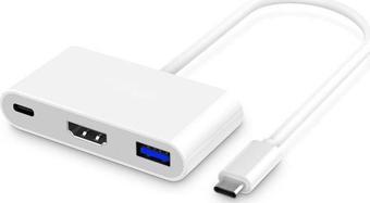 Hytech HY-USBC20 1080p Metal Type-c To hdmı+usb3,0+pd Kablo