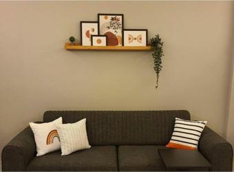 Woodretro Çerçeve Rafı 120 Cm Renk : Meşe
