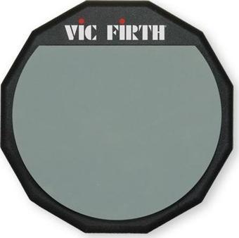 Vicfirth-4c PAD12 12" Tek Taraflı Davul Çalışma Padi Yumuşak Lastik