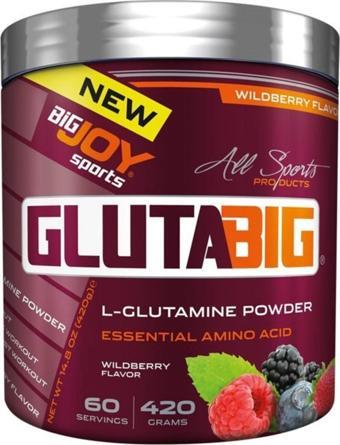 Bigjoy Sports Gluta Big % 100 Glutamine Powder 420 g -Ananas