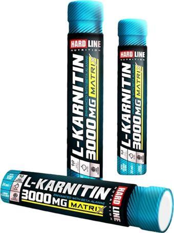 Hardline L-karnitin Matrix 3000 Mg 1 Adet Limon Aromalı