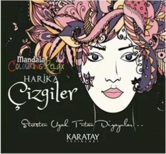 4E Boyama Kitabı Harika Çizgiler Mandala Karatay