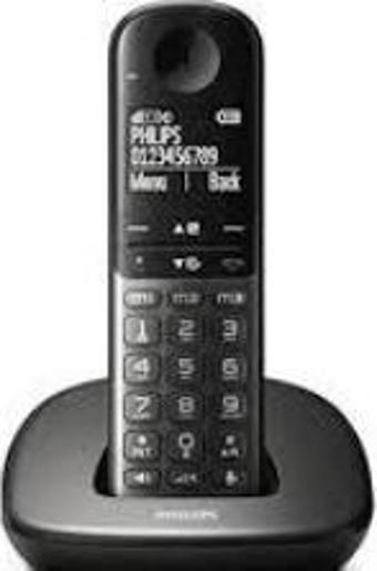 Philips XL4901DS Telsiz Dect Telefon 1.9" Ekran Eller Serbest Konuşla Siyah Arka Işık-Tuş Takımı