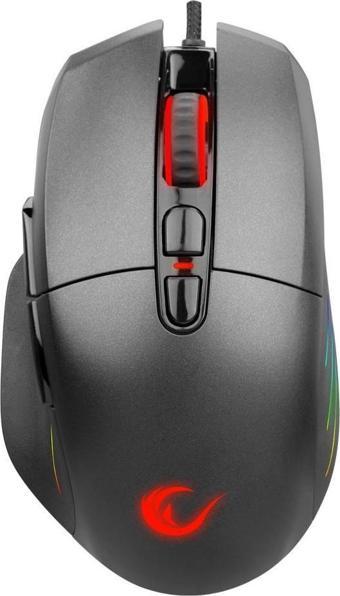 Rampage Smx-R650 Score Usb Siyah 10000 Dpi RGB Gaming Mouse