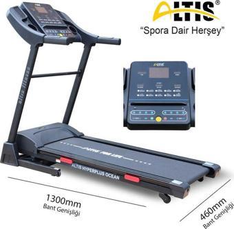 Altis Hyperplus Ocean Koşu Bandı Otomatik Eğimli 3 HP