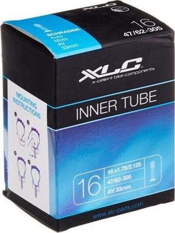 XLC IÇ LASTIK 16X1.75/2.125 47/62-305 AV 33MM KUTULU