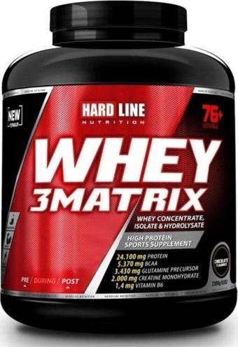 Hardline Whey 3 Matrix 2300 gr Protein Tozu