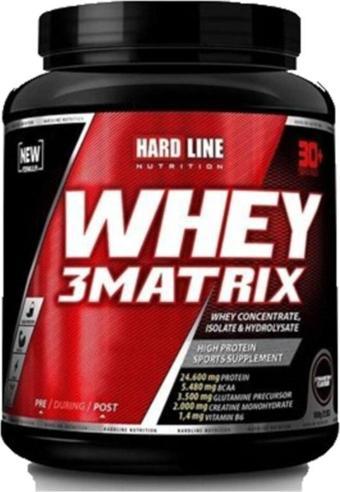 Hardline Whey 3 Matrix 908 gr Çilek Aromalı Protein Tozu