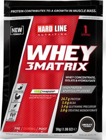 Hardline Whey 3 Matrix Protein Tozu 1 Adet Çikolata