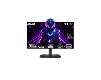 Acer 21.5" K221QHbi 1Ms 100Hz FHD HDMI VGA Vesa UM.WE1EE.H01 Monitör