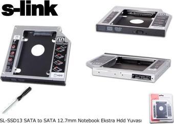 S-link SL-SSD13 Sata 2.5" 12.7mm Harddisk (hdd) Kutusu