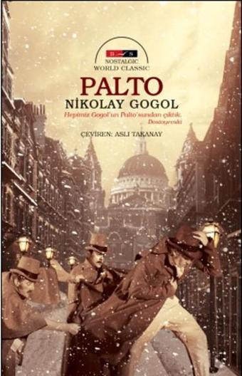 Palto - Nostalgic - Nikolay Vasilyeviç Gogol - Bordo-Siyah