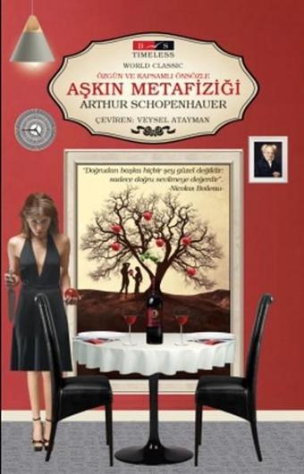 Aşkın Metafiziği - Timeless - Arthur Schopenhauer - Bordo-Siyah