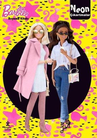 Barbie Neon Çıkartmalı Boyama Kitabı - Kolektif  - Doğan Çocuk