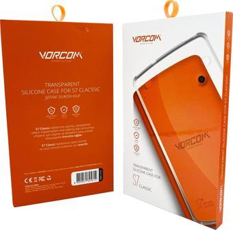 VORCOM S7 CLASSİC 7 İNÇ TABLET KILIFI ŞEFFAF DAYANIKLI SİLİKON