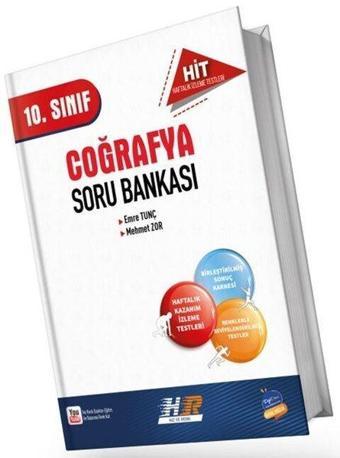 10. Sınıf Coğrafya HİT Soru Bankası - Hız ve Renk Yayınları