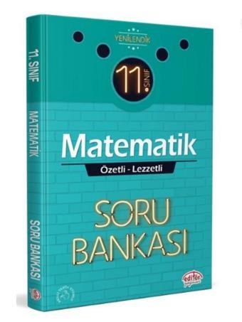 Editör Yayınevi 11. Sınıf Matematik Özetli Lezzetli Soru Bankası - Editör Yayınevi