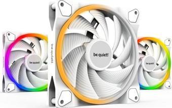 Be Quiet! Light Wings White 140mm PWM  Premium ARGB Kasa Fanı  4-Pin 3lü Paket - BL103