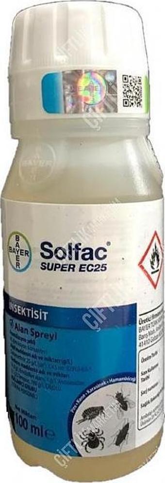 Bayer Solfac EC 25 Genel Haşere İlacı 100 ml