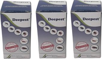 Deepest Kalıcı Etkili Haşere İlacı 25 ml 3 Adet