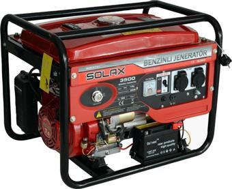 Solax LT 3500MXE Monofaze Benzinli Marşlı Jenerator