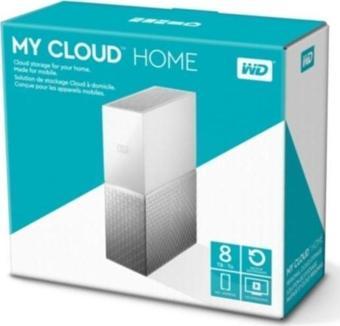 Western Digital My Cloud Home 8 TB WDBVXC0080HWT 3.5" USB 3.0 Taşınabilir Disk