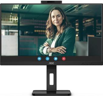 AOC 27" IPS Q27P3QW 4MS 75HZ HDMI-DP KURUMSAL PIVOT WEB KAMERALI MONİTÖR 2560X1440
