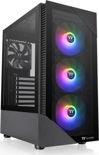 THERMALTAKE 650W 80+ VIEW 200 TG CA-3X3-65M1WE-00 GAMING MID-TOWER PC KASASI