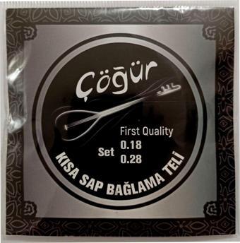 Çöğür Cgr18f Kısa Sap Saz Teli 0.18 Takım Bağlama Teli First Qual